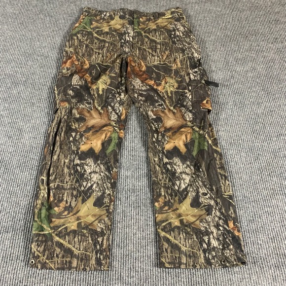 Gamehide Pants Mens XL Brown Mossy Oak Break Up Camo Cargo Pockets Hunting Lined - Picture 1 of 15